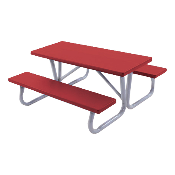 Children's Picnic Table - Shown in brite red